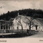 Kreuzweg in Böhmen "Schubert's Gasthaus" um 1905