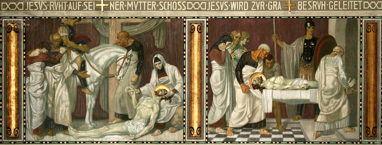 Kreuzweg in der Herz-Jesu-Kirche (13-14/14)