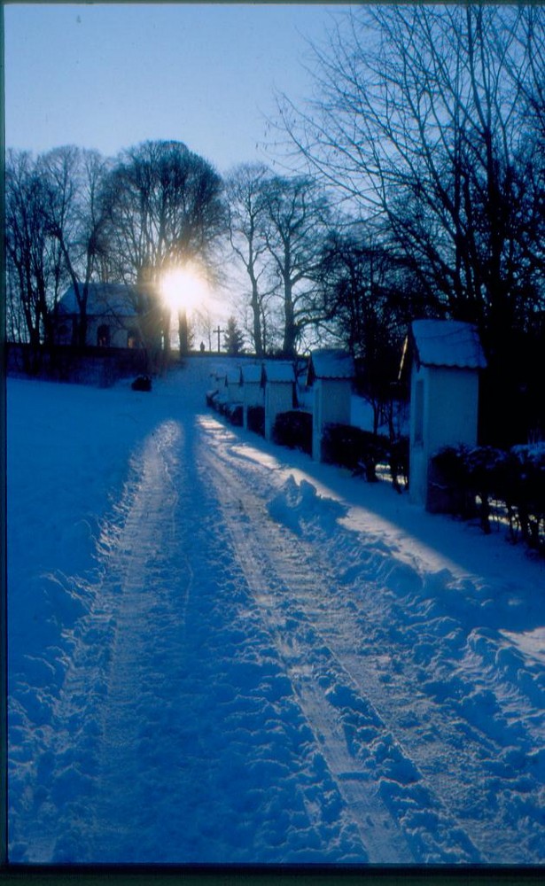 Kreuzweg in Medelsheim/Saarland