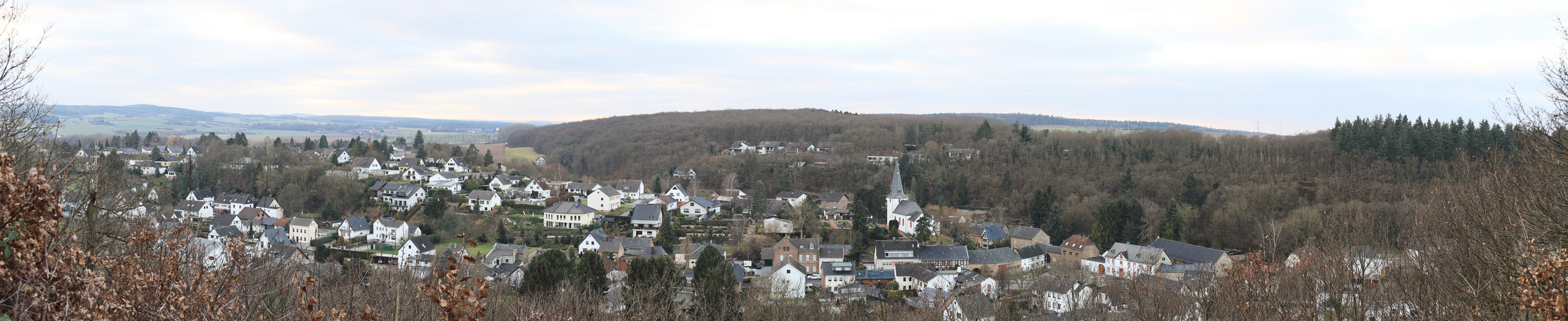 Kreuzweingarten Panorama vom Weissen Kreuz