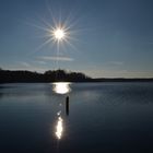 Krickenbecker Seen an einem schönen Wintertag ...