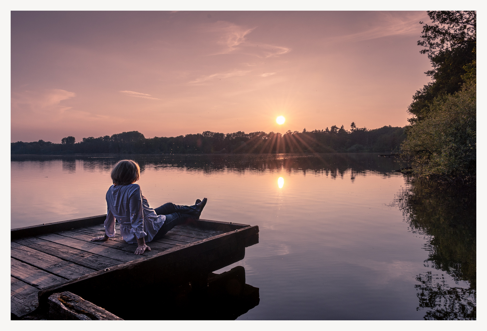 Krickenbecker Seen Sunset