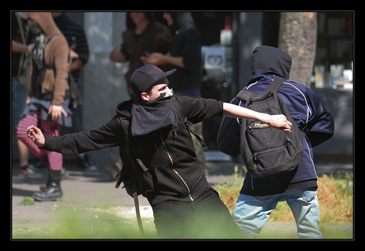 Krieg auf offener Strasse