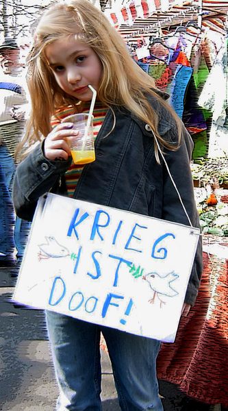 Krieg ist doof !