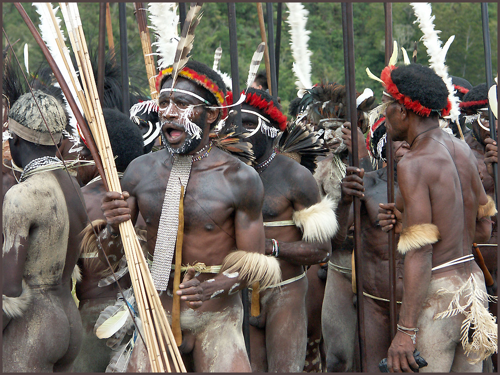 Krieger in West Papua