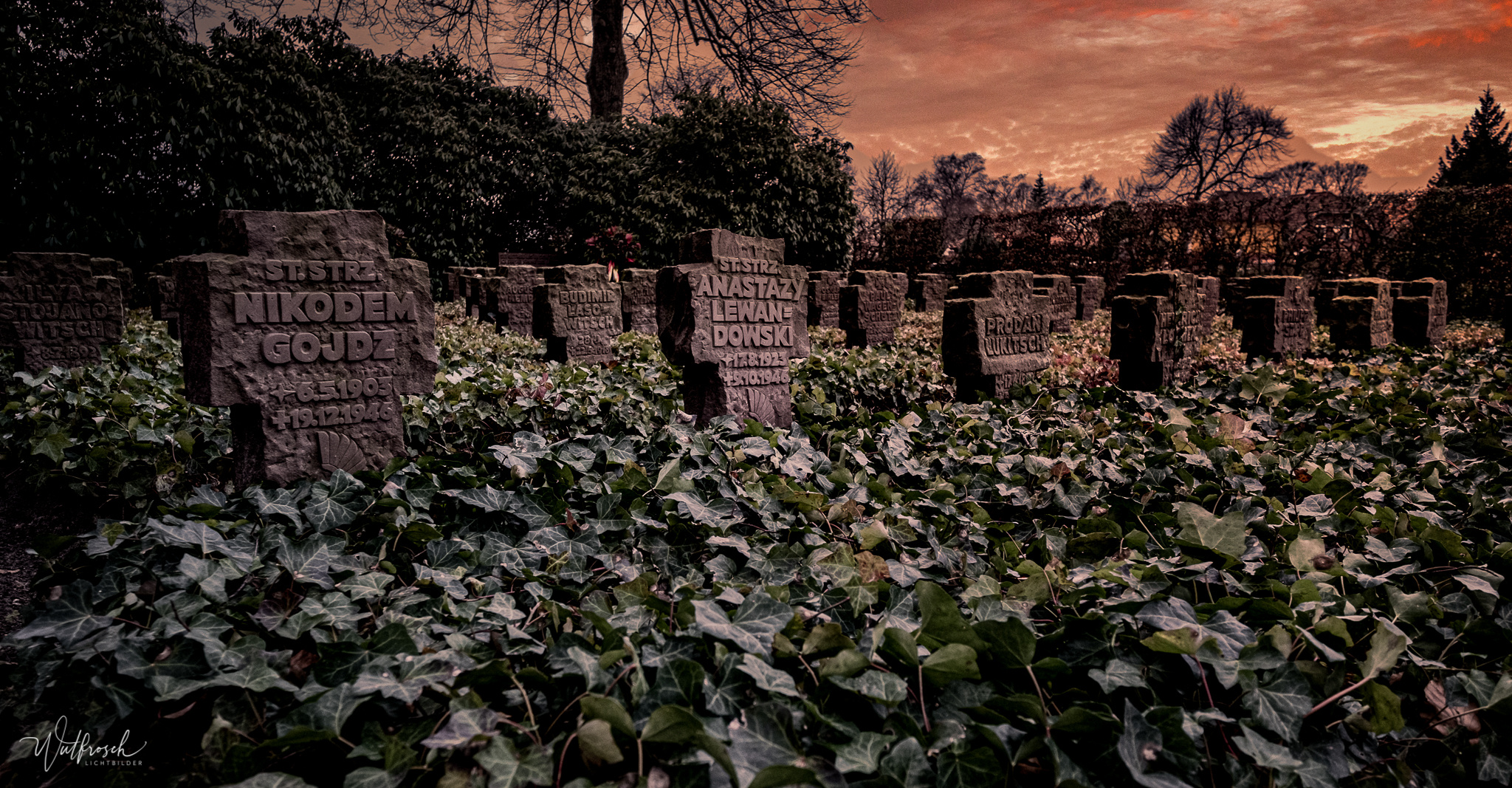 Kriegsgräber auf dem Friedhof von Aurich