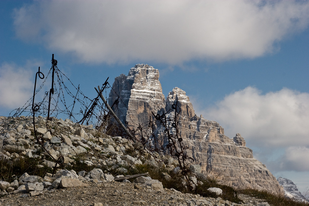 Kriegsrückstand in Traumlandschaft