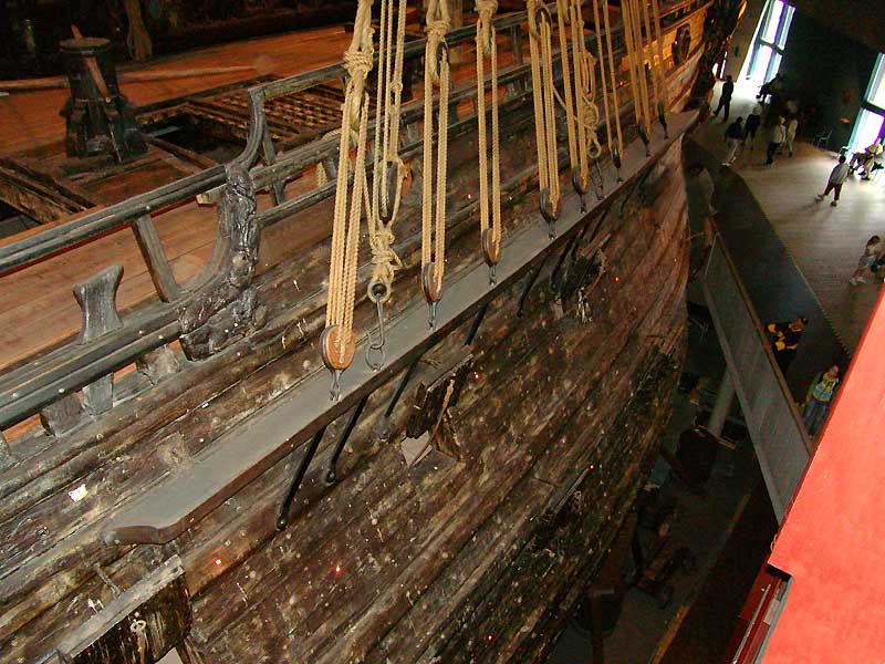 "Kriegsschiff VASA" im Vasamuseum Stockholm