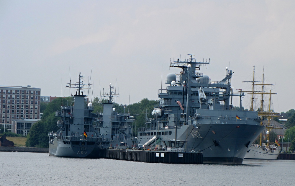  Kriegsschiffe in Kiel