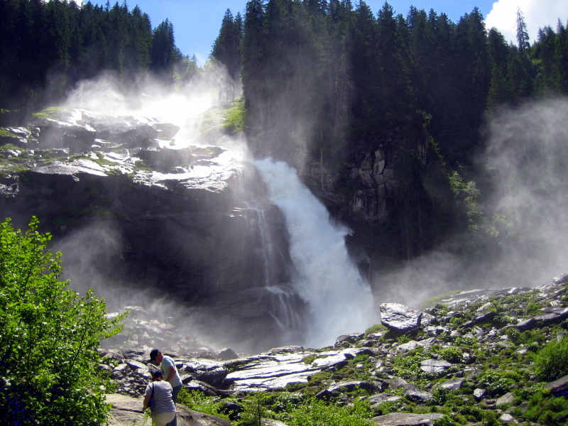 Krimmler Wasserfälle, 380 m hoch