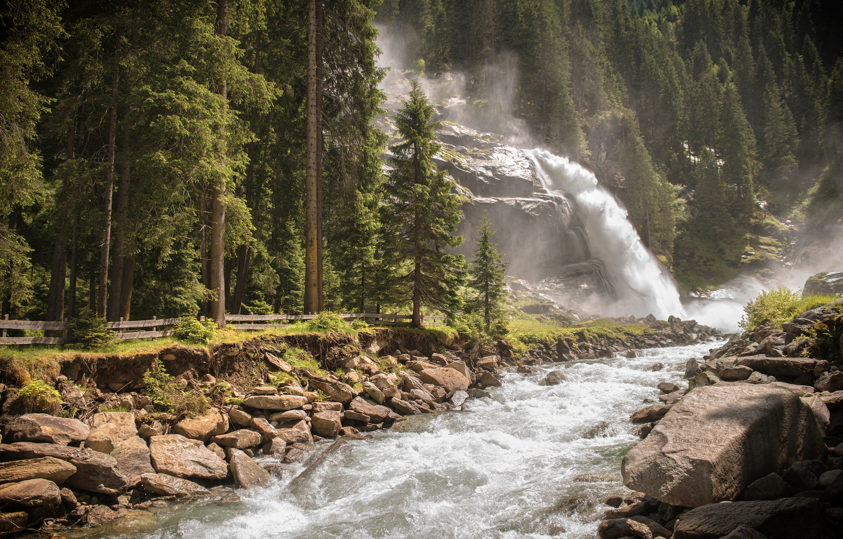 Krimmler Wasserfälle, Österreich