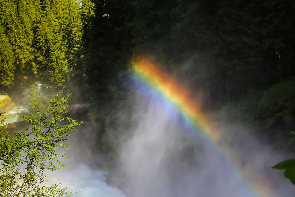 Krimmler Wasserfälle - Regenbogen