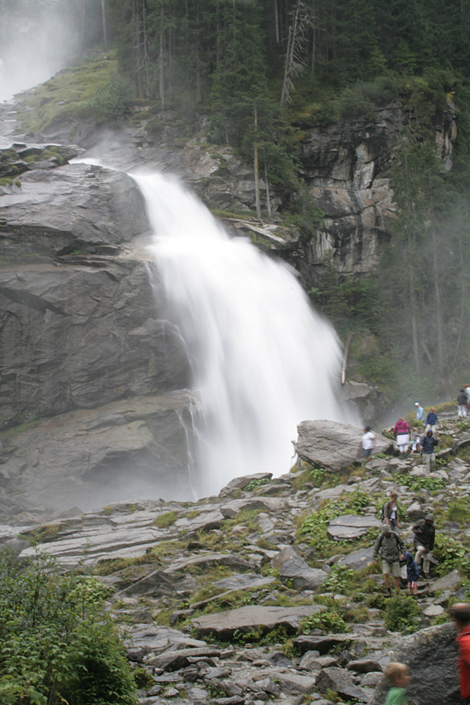 Krimmler Wasserfälle über 400 m hoch