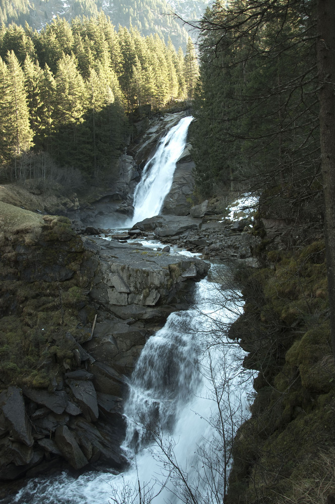 Krimmler Wasserfall im November