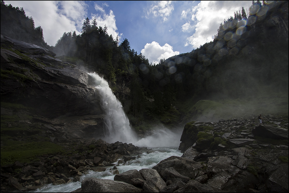 Krimmler Wasserfall unterster Teil