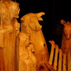 Krippen Figuren aus Holz