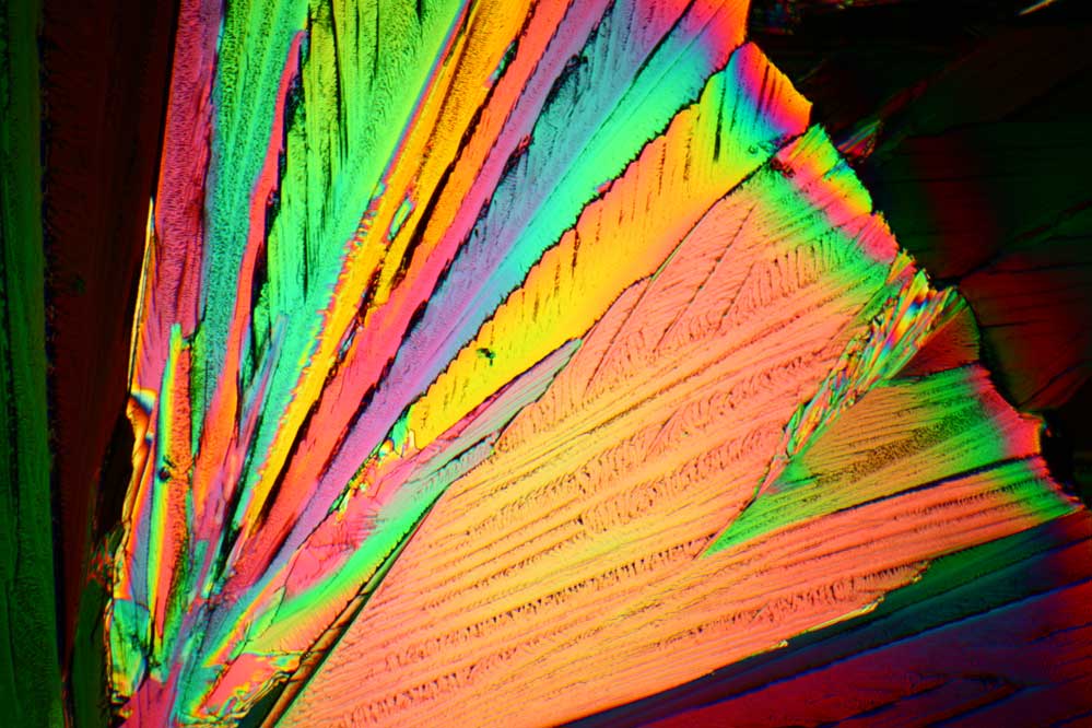 Kristalle unter dem Mikroskop 6