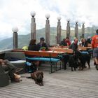 Kristallhütte Zillertal Teil der Aussichtsplattform