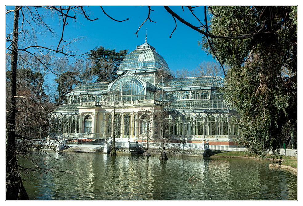 Kristallpalast im Park Retiro Madrid #1