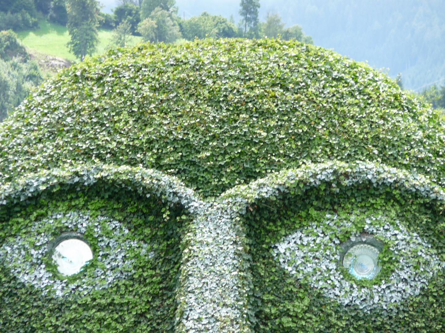 Kristallwelten Wattens - Die Augen des grünen Riesen