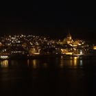 Kristiansund bei Nacht