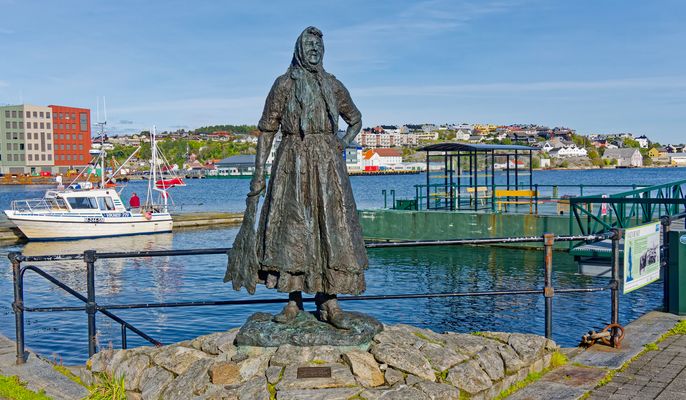 Kristiansund die Heimatstadt des Klippfisches