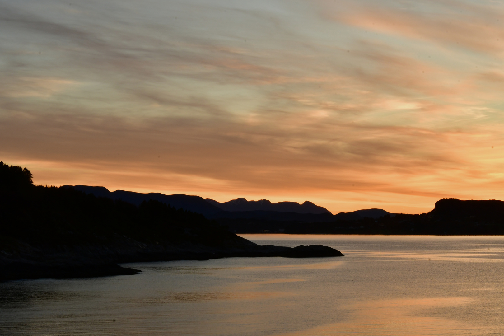 Kristiansund-Sonnenuntergang