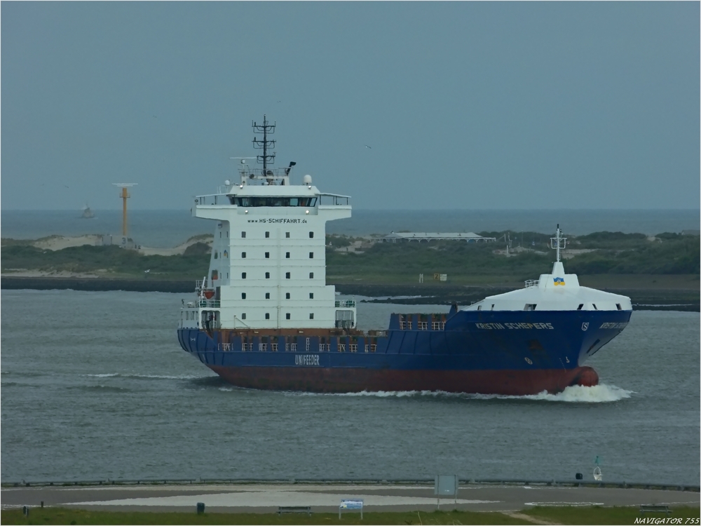 KRISTIN SCHEPERS / Container Ship / Nieuwe Waterweg / Rotterdam