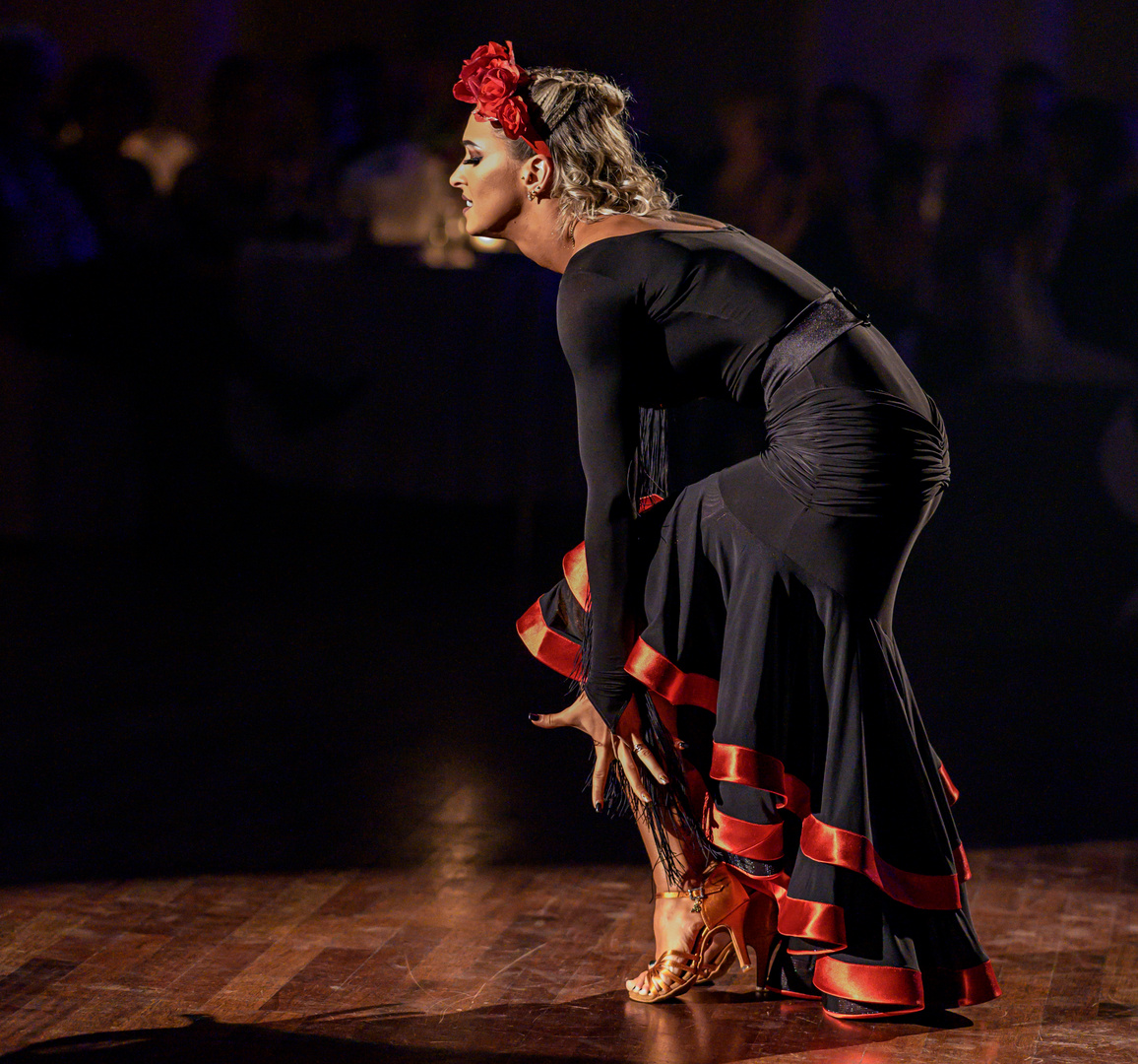 Kristina Moshenska&Marius-Andrei Balan beim Paso  Doble