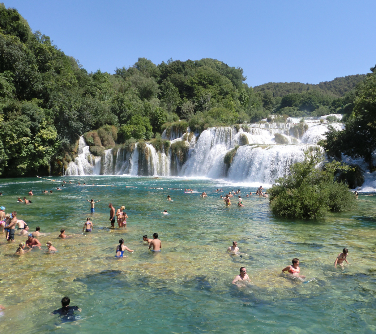 Krka en Croatie !