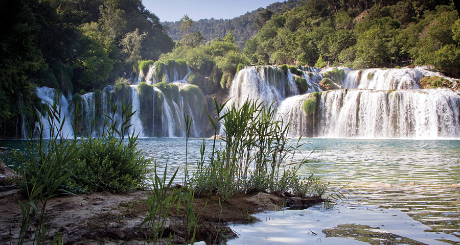 Krka in Kroatien