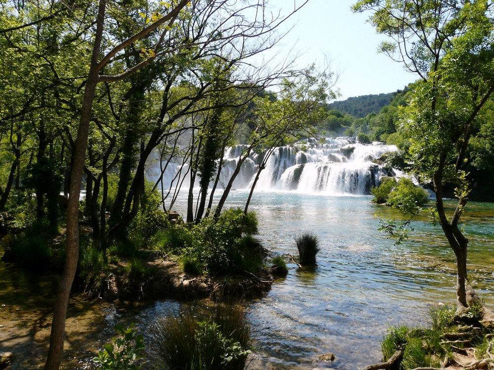 Krka Wasserfälle by ziese frank 