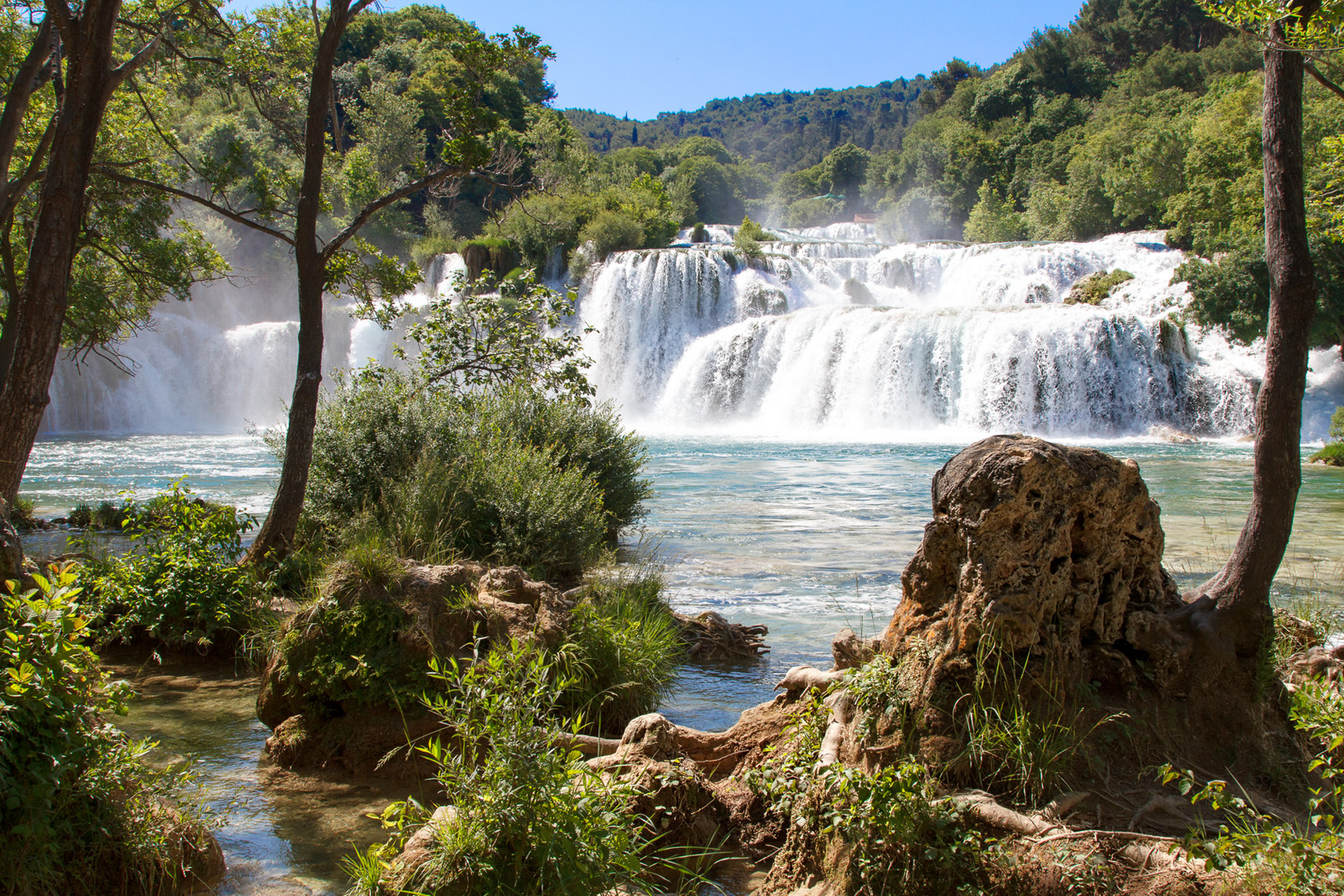 Krka Wasserfälle