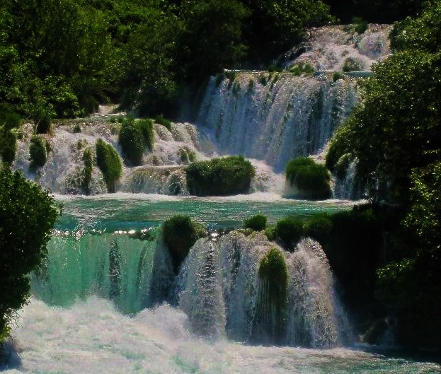 Krka Wasserfälle