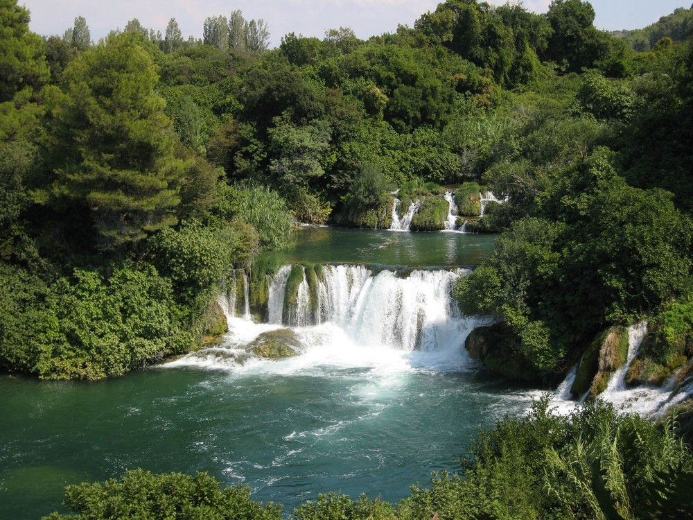 Krka Wasserfälle in Kroatien