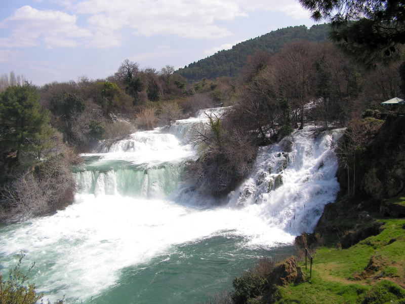 Krka Wasserfälle in Kroatien