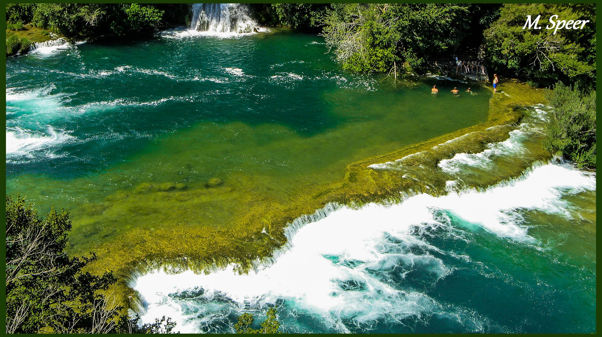 Krka Wasserfälle in Kroatien