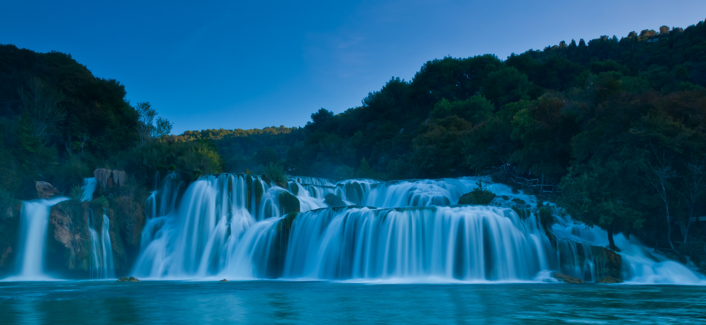 KRKA Wasserfälle in Kroatien