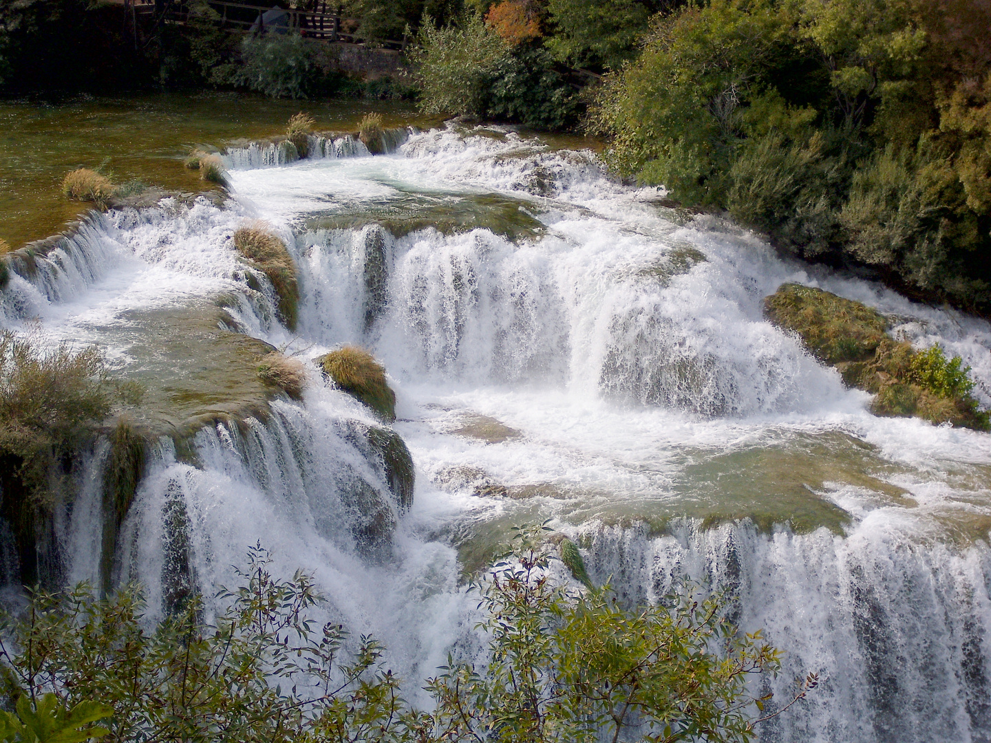 Krka-Wasserfälle in Kroatien