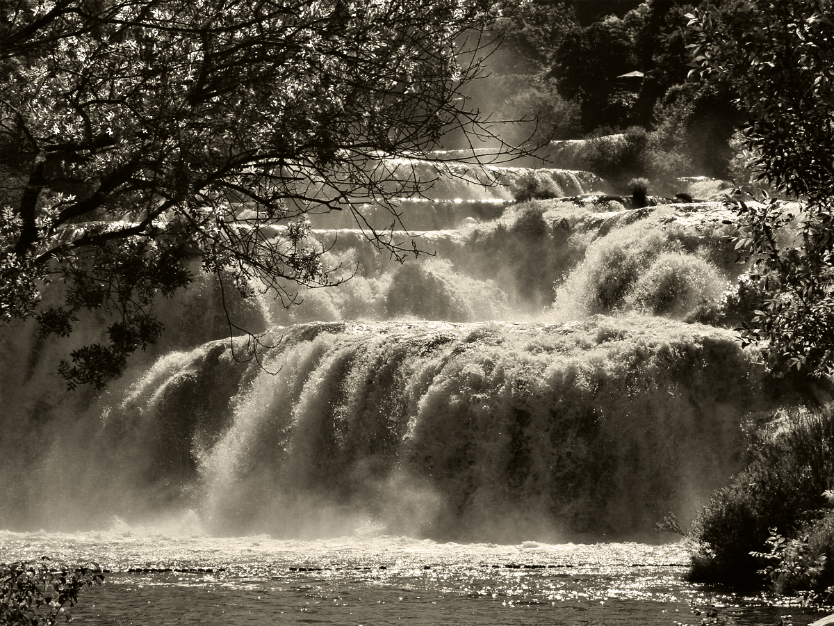 Krka Wasserfall (Kroatien)