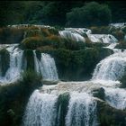 Krka waterfalls in former Yogoslawia