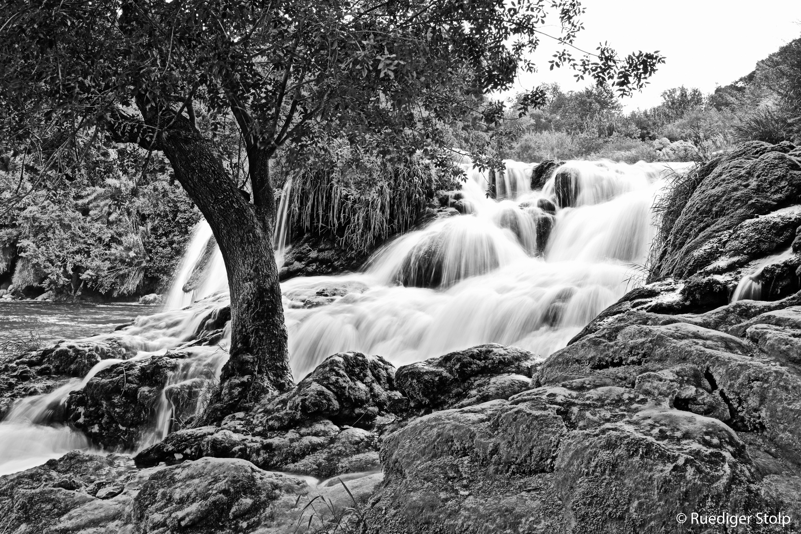 Krka Waterfalls,  Krka Nationalpark, Croatia