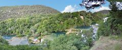 Krker Wasserfälle in Kroatien