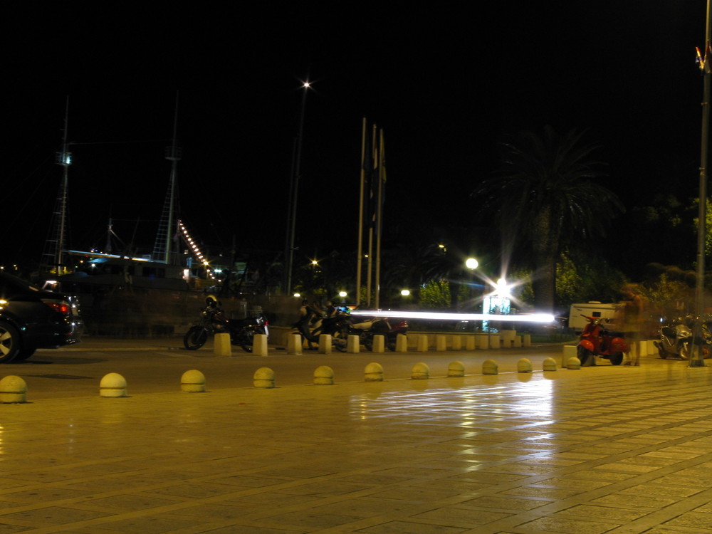 Kroatien 2008 / Makarska / Hafen by Night