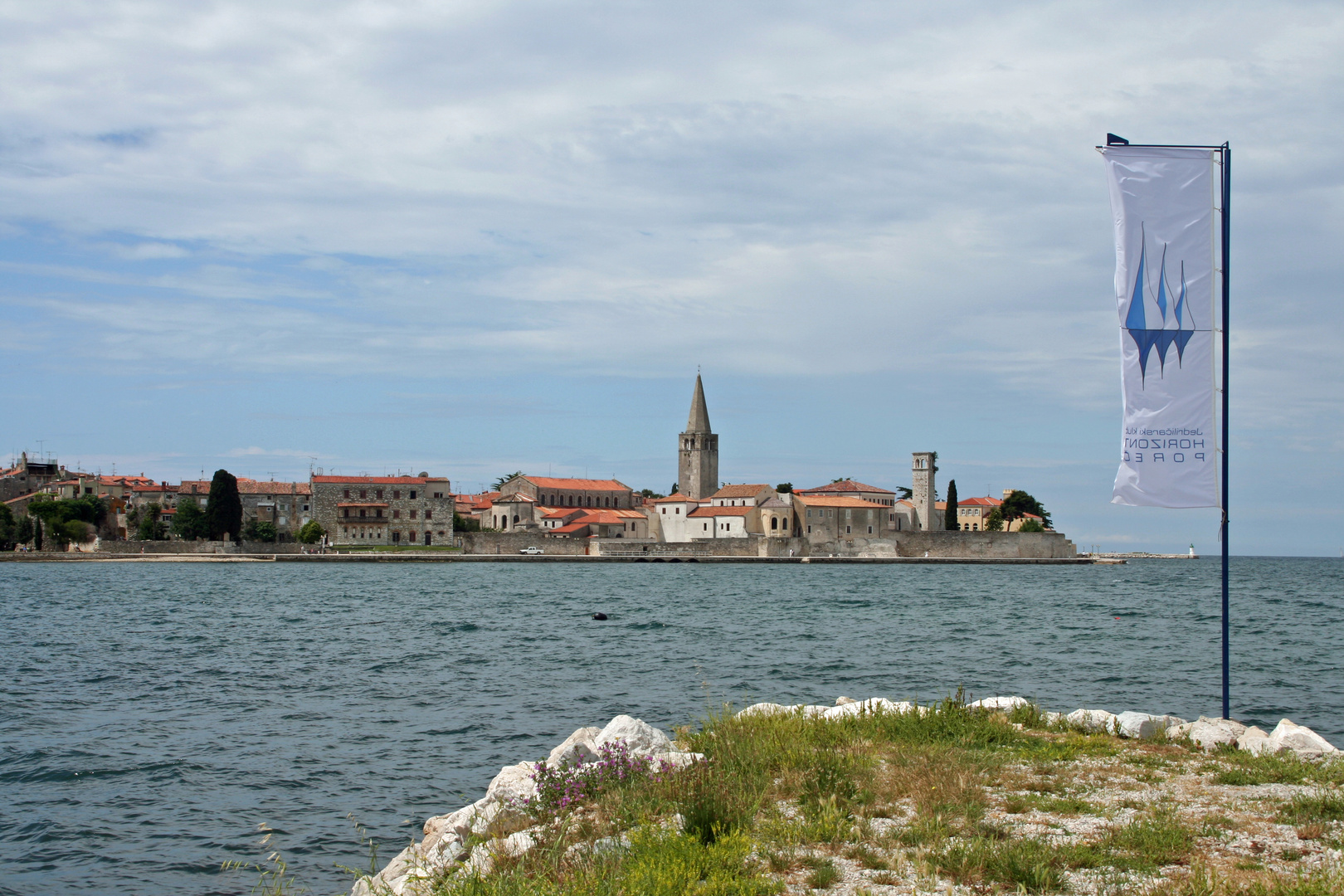 Kroatien: Blick auf Porec
