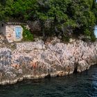 Kroatien, Brestova: Kleines Haus am Meer