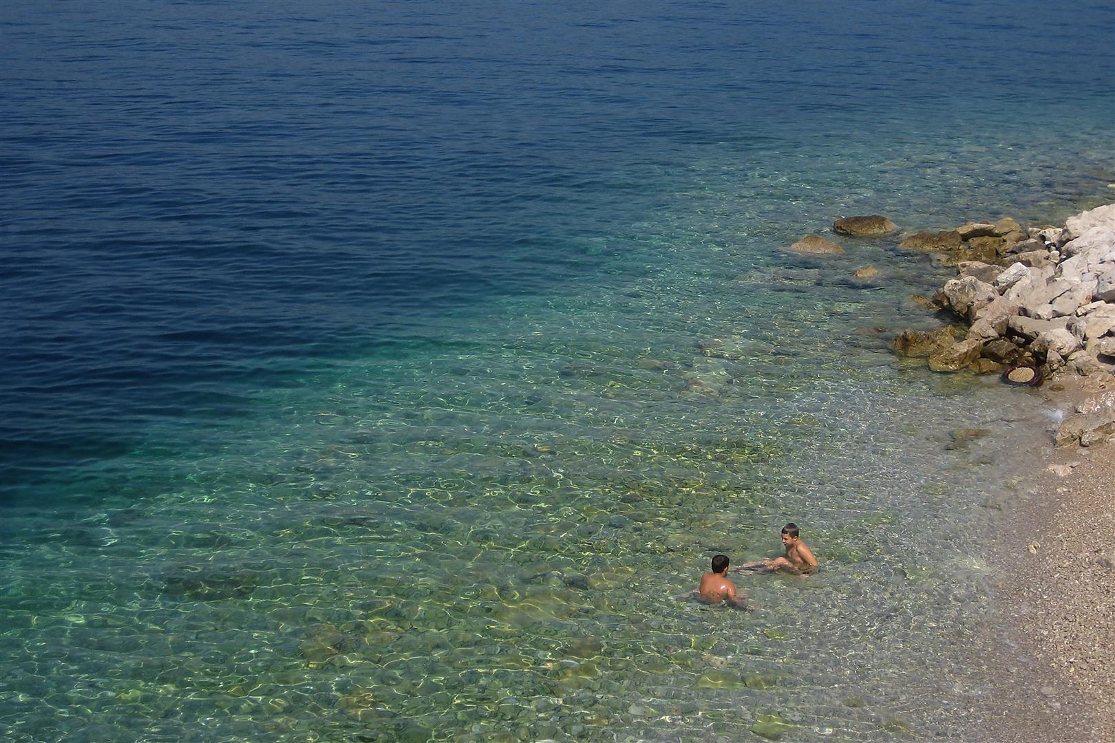 Kroatien: eine große Badewanne / Insel Cres