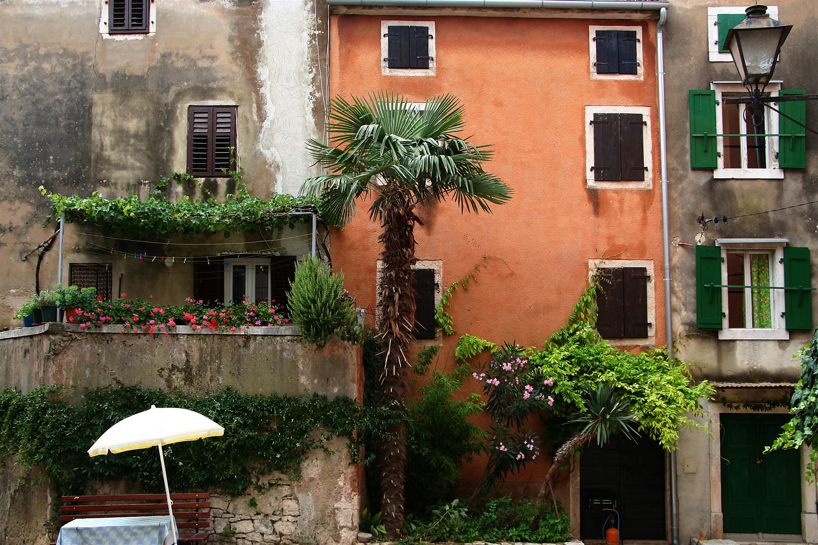 Kroatien: in der Altstadt von Vrsar