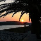 Kroatien Insel Rab Sonnenuntergang