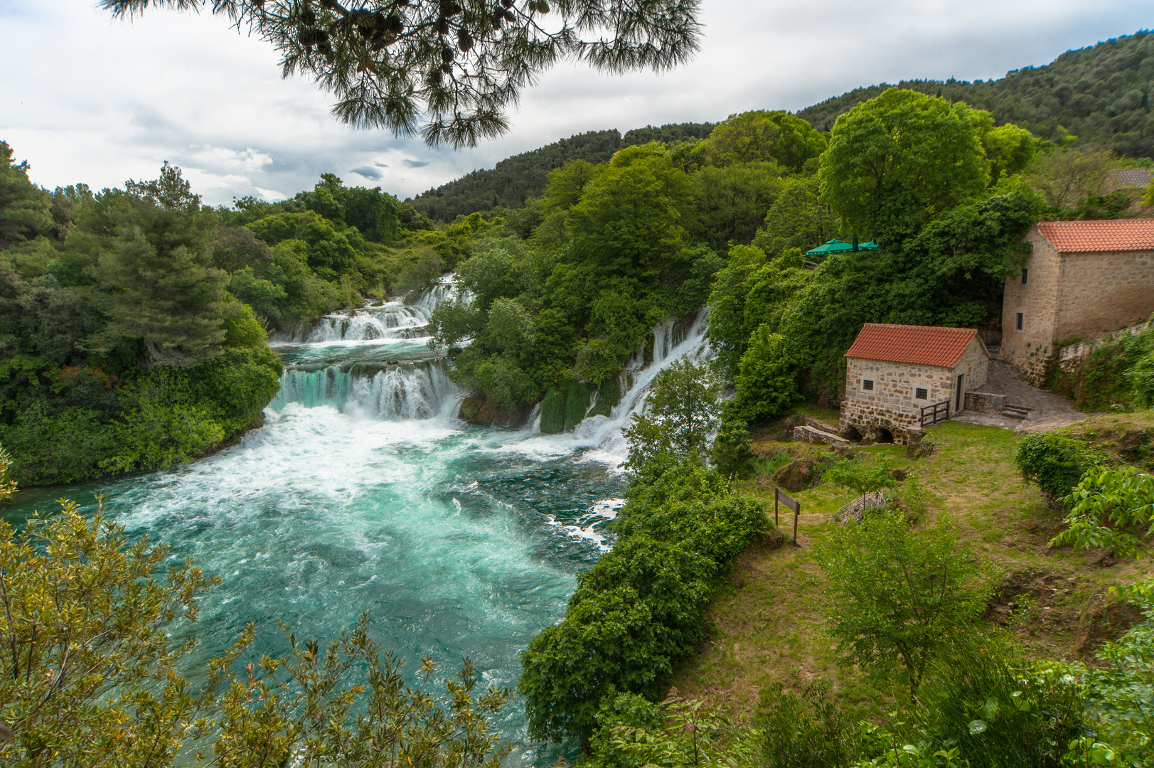 Kroatien: Krka Wasserfall, Skradinski buk #1